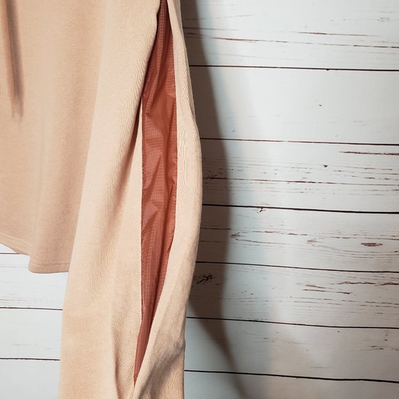 Fabletics Audrey Cropped Pleated Panel Sleeve Hoodie - Picture 9 of 16